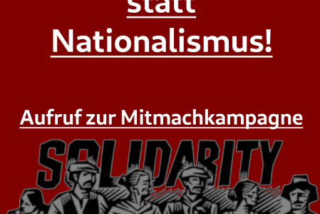Solidarität statt Nationalismus