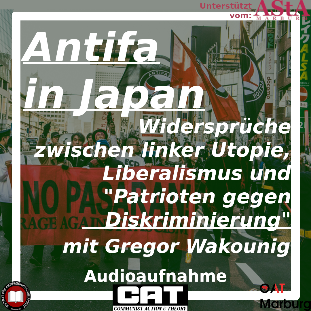 Antifa in Japan – Audioaufnahme