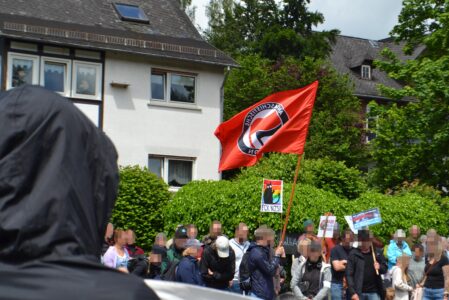 Rückblick: Nie Wieder Ist Jetzt! Kundgebung vor dem Kreisbüro der AfD Marburg-Biedenkopf